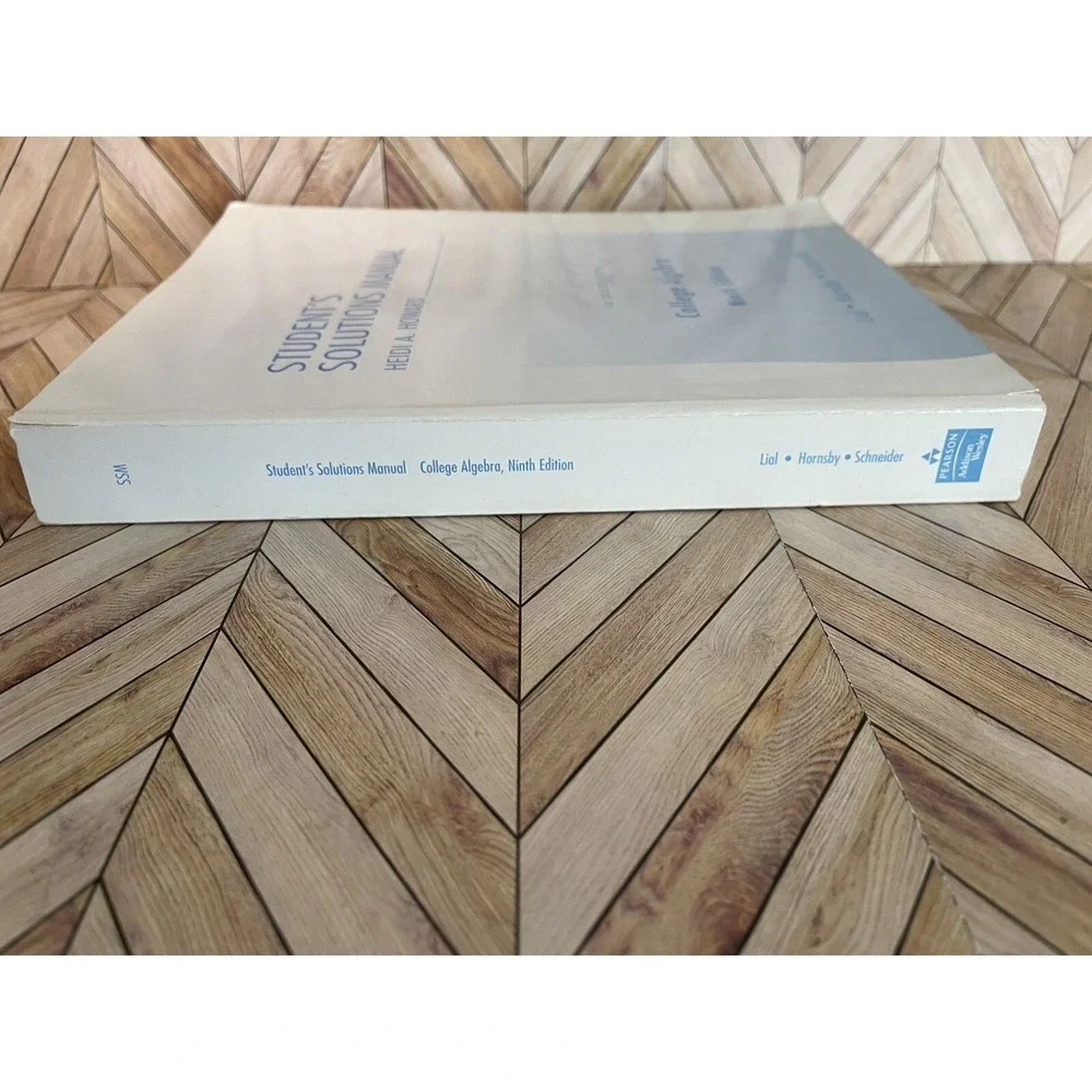 Student's Solutions Manual by David Schneider, John Hornsby and Margaret Lial
